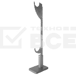 Напольный кронштейн Pianoforte 300, серебристый, фото3