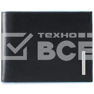 Кошелек мужской Piquadro Blue Square PU1239B2R/N черный натур.кожа