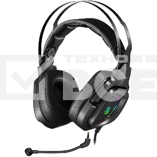 Гарнитура проводная с микрофоном A4Tech Bloody G570 черный/серый 2м мониторные USB оголовье (G570 USB/BLACK + GREY)