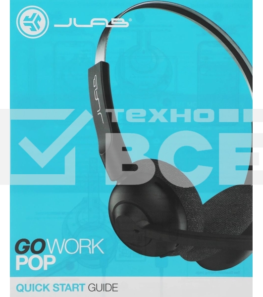 Гарнитура беспроводная GO Work Pop Wireless Headphones - черный