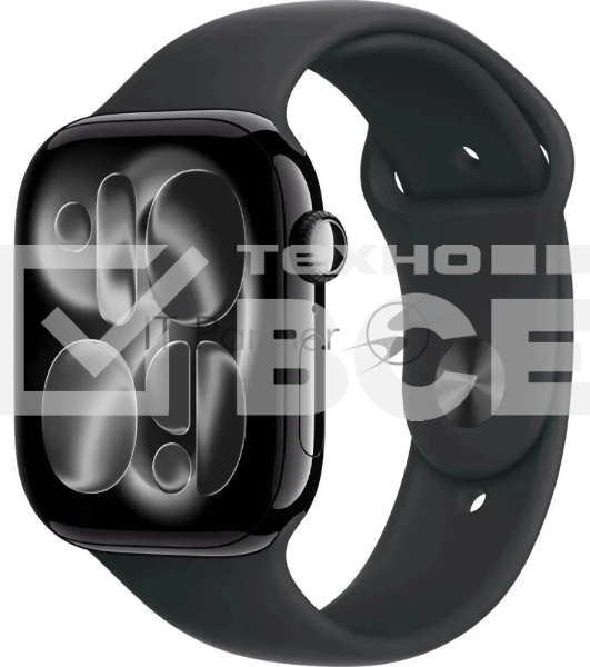 Умные часы Apple Watch S11 GPS 46mm Jet Black Al Case/Black SB - S/M MEUW4LW/A A3333 195950462517