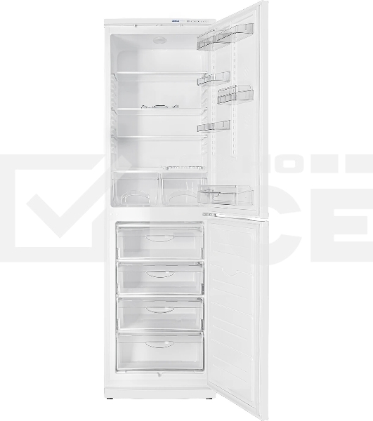 Холодильник Atlant ХМ-6025-031 белый двухкамерный 225/139л морозилка снизу