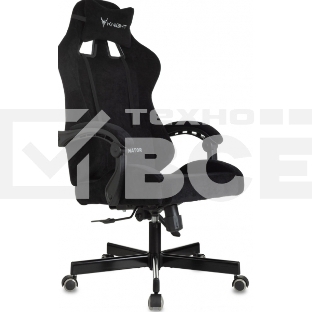 Кресло игровое Knight Terminator черный Light-20, крестов. металл