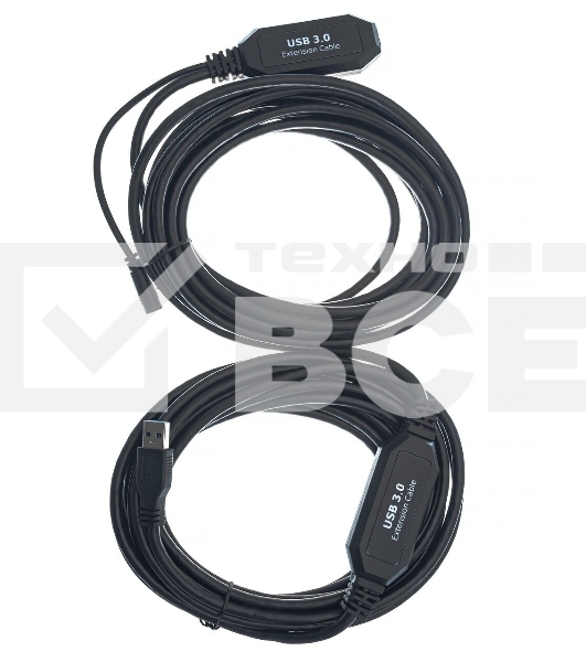 Кабель-адаптер USB3.0-repeater, удлинительный активный <Am-->Af> 10м VCOM <CU827>