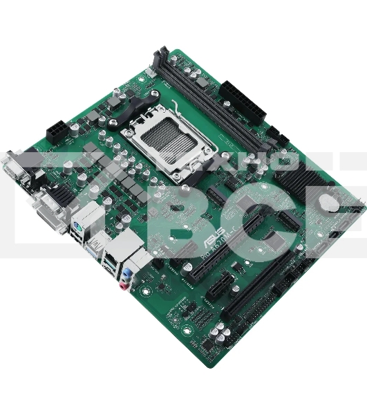 Материнская плата ASUS Pro A620M-C-CSM, AM5, AMD A620, 2xDDR5, 4xSATA, 2xM.2 PCIe 4.0 x4, 1xPCIe 4.0 x16, 2xPCIe x1, 1xRJ45 1GbE, 1xUSB 3.2 Gen 2, 3xUSB 2.0, 1xUSB-C 3.2 Gen 2, 1xDVI-D, 1xDP, 1xHDMI, 1xVGA, 3x3.5 мм, 7.1, mATX