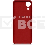 Чехол (клип-кейс) BoraSCO Microfiber Case для Samsung Galaxy A03 Core красный, фото4