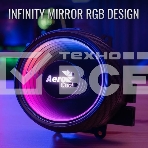 Система водяного охлаждения AeroCool/Formula Mirage L360 белый, 120 мм, алюминий/медь, 1800 об/мин, 26.8 дБ, 4 pin, 550 Вт, 27 мм, фото2