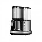 Кофеварка капельная BQ CM7002 Steel-Black со встроенной кофемолкой, исп. кофе - молотый/зерновой, 1.25 л, 800 Вт., фото 1