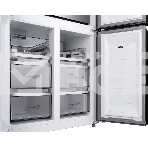 Холодильник Weissgauff WCD 590 NoFrost Inverter Premium Biofresh Blue Glass синий трёхкамерный 359/180 л морозилка снизу, фото15