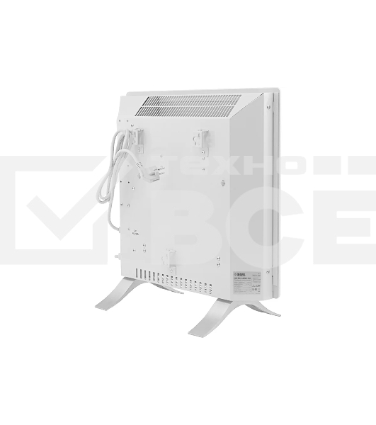 Конвектор Denzel OptiPrime-1000 белый, 1000 Вт, 15 м2, термостат, дисплей, WiFi