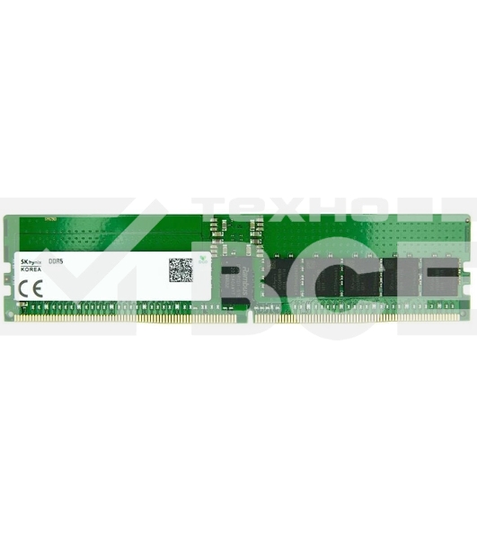 Оперативная память Hynix, DDR5, 16GB (1x16GB), 4800MHz, CL40, ECC, RDIMM, OEM