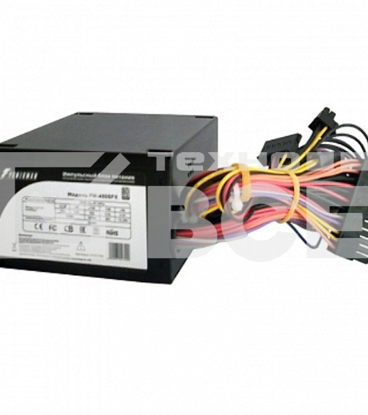 Блок питания Powerman PM-450SFX, 450Вт, 80мм, черный