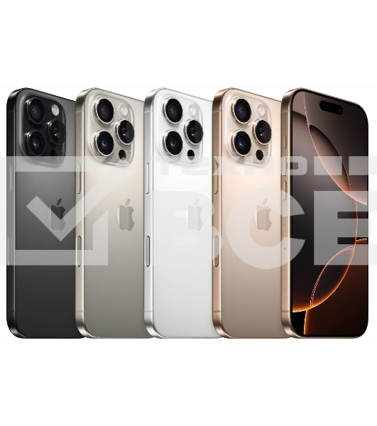 Смартфон Apple iPhone 16 Pro Max, 8/256Gb, черный титан