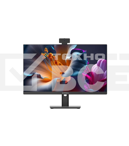 Моноблок IRBIS SMART AIO 27; 27“(i5-12400;16GB/512GB;IPS;16:9;1920x1080x100Hz;1000:1;250Cd/m2;5ms;HDMI(out);VGA;USB-C;2*USB2.0;4*USB3.0;DVD;RJ45;WebC 5MP;WIFI6;BT5.0;Tilt;HAS;Piv;Spk2*3W;keyb+mouse;WinPro