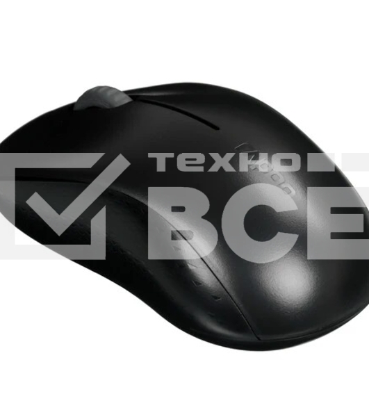 Мышь беспроводная Rapoo M160 Silent черный, 1300 dpi, радиоканал, Bluetooth, USB, кнопки - 3