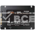 Накопитель SSD Samsung 870 EVO, 500Gb, SATA III, 2.5