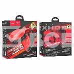 Беспроводные наушники HOCO (6931474735782) W30 FUN MOVE красный, фото3