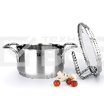 Кастрюля TalleR TR-17255 Инесс нержавеющая сталь 18/10, 1,5 л, фото2