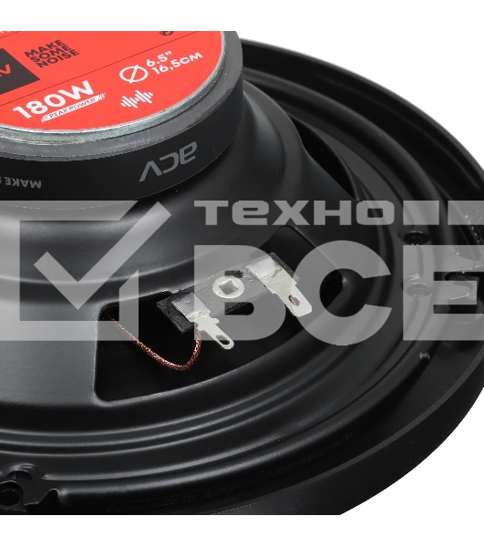 Колонки автомобильные ACV PI-623E 180Вт 88дБ 4Ом 16см (6.5дюйм) (ком.:2кол.) коаксиальные трехполосные