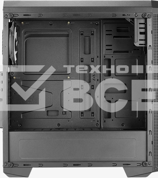 Компьютерный корпус MidiTower Aerocool/Formula GENESIS-G-BK-v2 (ATX, USB3x2, USB2x2, ARGB fan x1, без БП) (4711099473892)