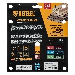 Пильный диск по дереву с гвоздями Denzel ф185 х 20 мм, 24 зубов 733937, фото6