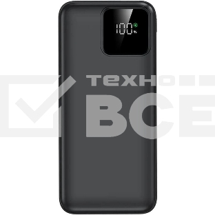 Портативный аккумулятор AKSBERRY (6900289710017) E200 Boosti быстрая зарядка PD22.5W/QC22.5W с дисплеем 20000 mAh, черный