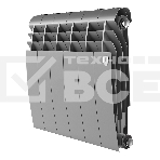 Радиатор биметаллический Royal Thermo BILINER B 350 Серебристый - 6 секц., фото 1