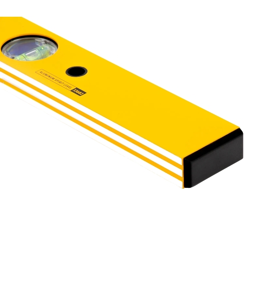 Уровень алюминиевый Denzel 800 мм, фрезерованный, 3 глазка