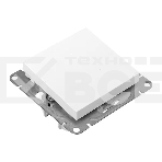 Механизм выключателя EKF UP1-SWW-11 одноклавишный, проходной, белый Эпика, фото3