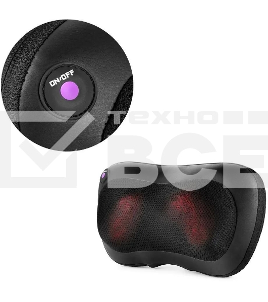 Массажер Kitfort КТ-2930 24Вт черный