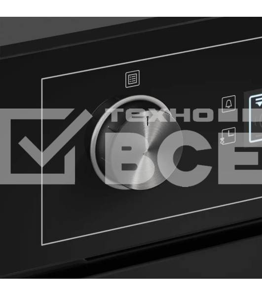 Шкаф духовой электрический Maunfeld AEOH60102B, 60л, дверца с 3 стеклами, черный