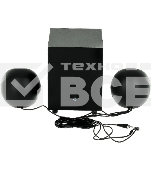 Акустическая система Creative PEBBLE PLUS 2.1 черный 8Вт