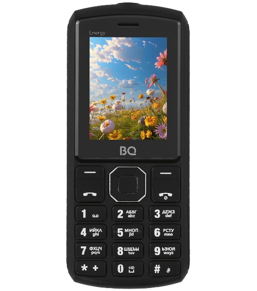 Мобильный телефон BQ 2452 Energy черный