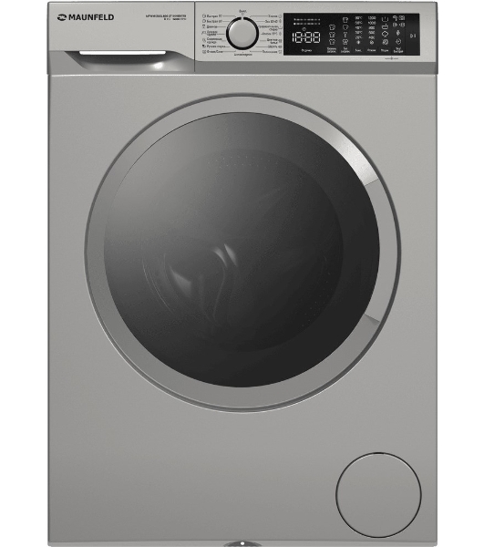 Стиральная машина с инвертором и паром MAUNFELD MFWM128SL400 ST INVERTER
