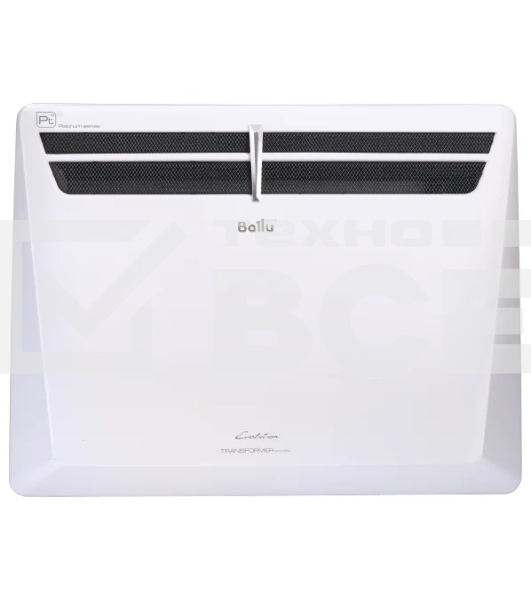 Отопительный модуль конвектора Ballu Evolution Transformer BEC/EVU-1500 белый, 1500 Вт, 20 м2 (для работы конвектора требуется блок управления)