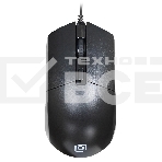 Мышь проводная Oklick 207M черный, 2400 dpi, USB, кнопки - 4, фото2