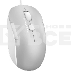 Мышь проводная A4Tech Fstyler FM26 серебристый/белый, 1600 dpi, USB, кнопки - 4, фото5