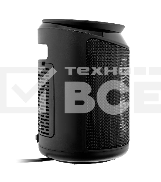 Тепловентилятор керамический Denzel DTFC-2000X, 1000/2000 Вт, 20 м2, 3 режима, пульт, Wi-Fi, термостат