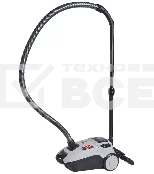 Пылесос IDEAL VC-2000 серый, 450/2000 Вт, уборка сухая, пылесборник мешок 2.3 л