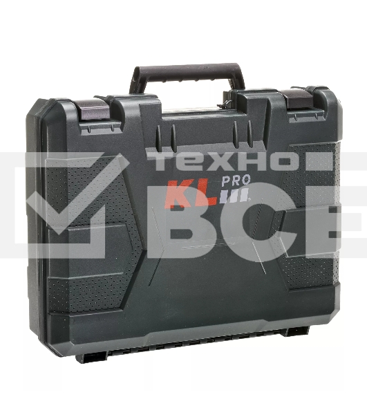 Профессиональный аккумуляторный бесщеточный ударный шуруповерт Klpro KLDM18BHX-50 (18В, Li-ion-2шт, 5.0А·ч, 150Нм, 2 скорости, подсветка, магнитная бита,З/У,в кейсе)