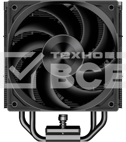 Устройство охлаждения (кулер) PcCooler RZ500 Soc-AM5/AM4/1200/1700/1851 черный 4-pin 32dB Al+Cu 250W Ret (RZ500-BKNWNX-GL)