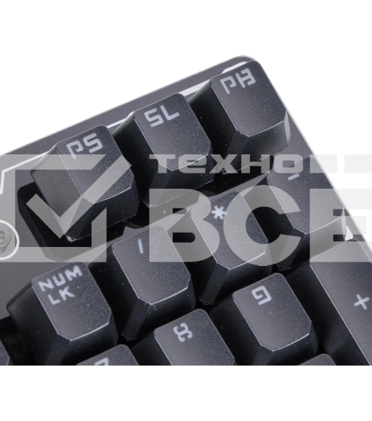 Клавиатура Bloody B810R проводная, USB Type-A, чёрный