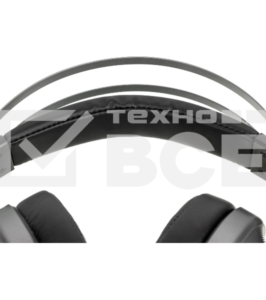 Гарнитура проводная с микрофоном A4Tech Bloody J527 серый 2м мониторные USB оголовье (J527)