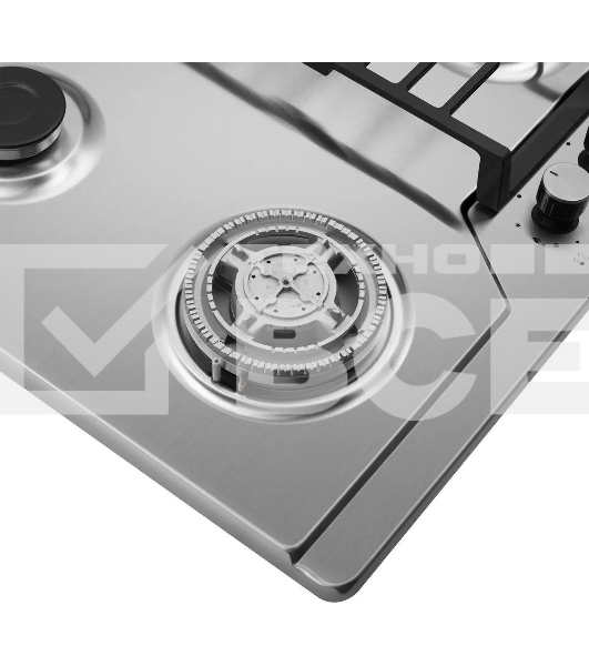 Газовая варочная панель Maunfeld EGHS.64.73CS/G, 4 конфорки, нержавеющая сталь, серебристый