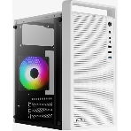 Корпус mATX AeroCool CS-109-G-WT-v1 4711099472383 белый, без БП, USB 3.0, 2*USB 2.0, HD Audio, фото 1