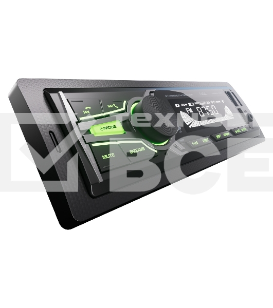 Автомагнитола AURA FIREBALL-101BT, 1 DIN, Bluetooth, USB Type-A, AUX