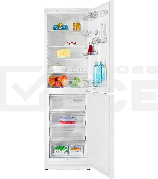 Холодильник Atlant ХМ-6025-031 белый двухкамерный 225/139л морозилка снизу