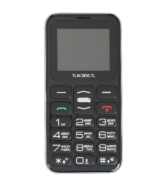 Мобильный телефон teXet TM-B209 черный