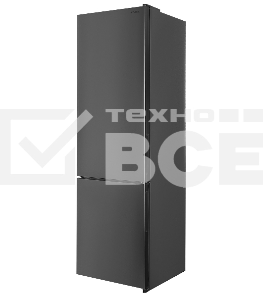 Холодильник Hyundai CC3593FIX нержавеющая сталь двухкамерный 245/115л морозилка снизу