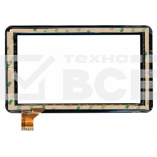 Сенсорное стекло (тачскрин) для Digma iDj7n (30 pin), черное